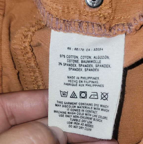 Pilcro and the letterpress corduroy skinny jeans / pants - Picture 5 of 16